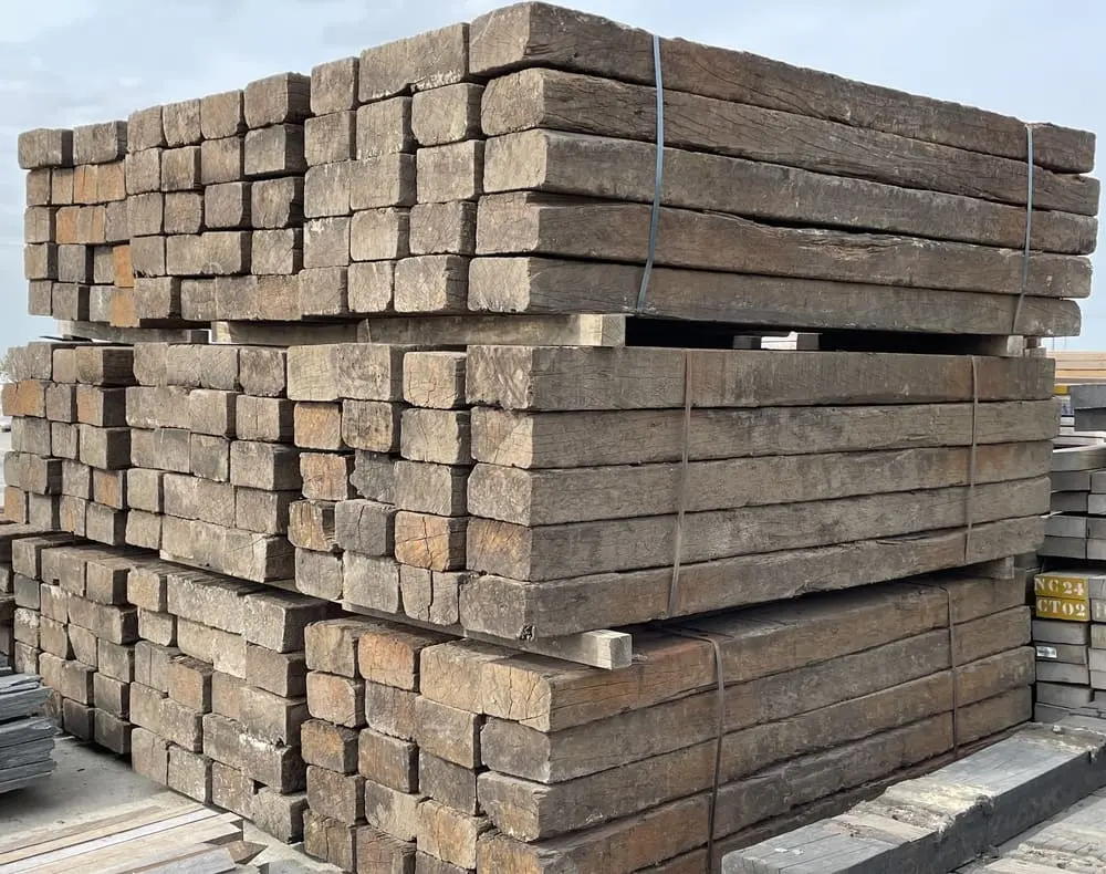 Traverses SNCF recyclées - DIRECTPROD